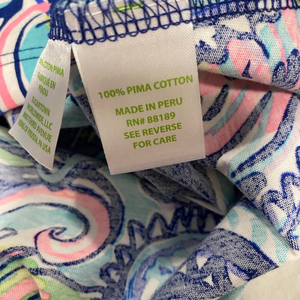Lilly Pulitzer Edna Swing Dress in Hanging With Fronds Print Size M‎ - Picture 5 of 7